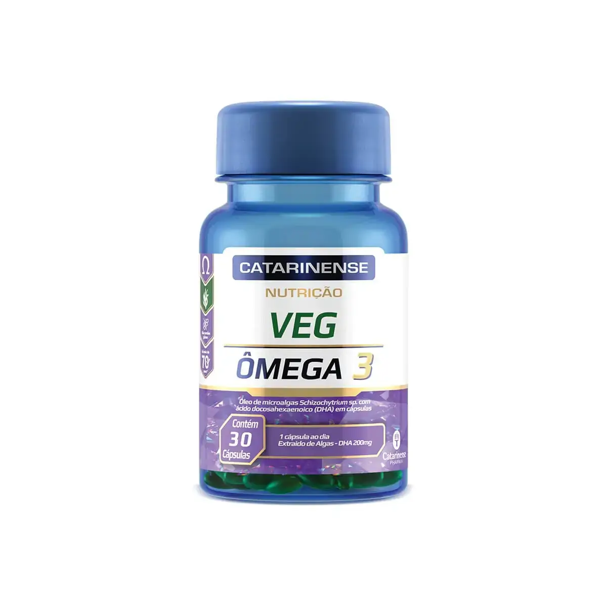 Veg Ômega 3 Catarinense 30 Cápsulas