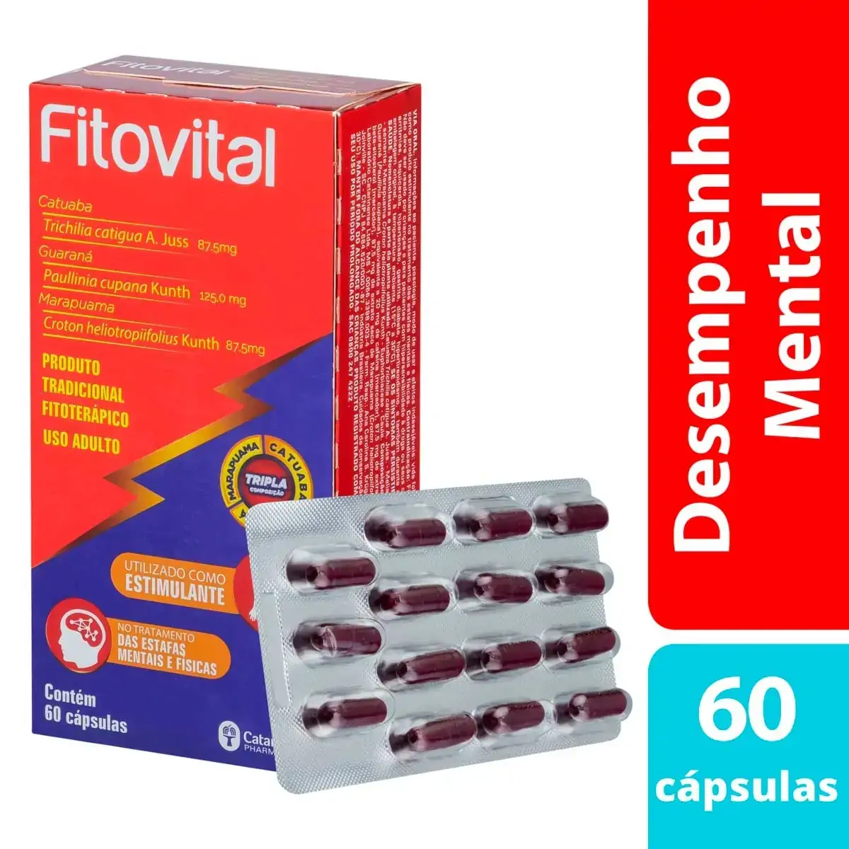 FITOVITAL COM 60 COMPRIMIDOS CADA - CATARINENSE