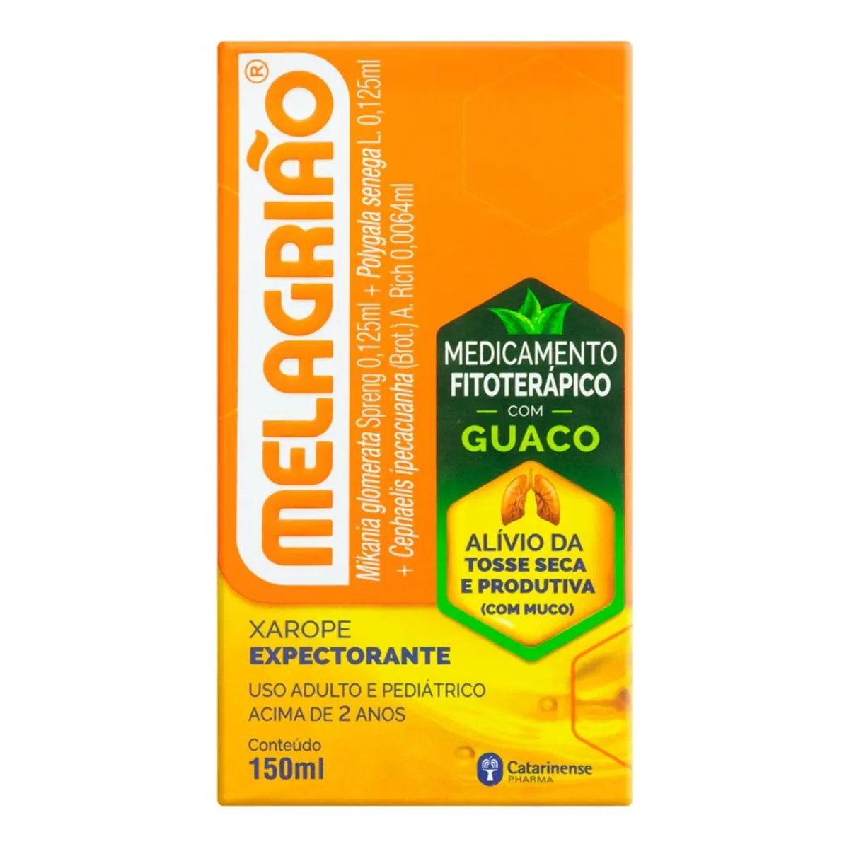 Xarope Expectorante Melagrião 150 ml