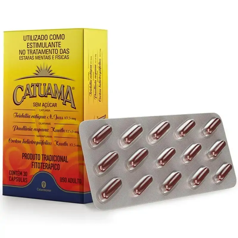 Catuama Catarinense Pharma Caixa 30 Cápsulas