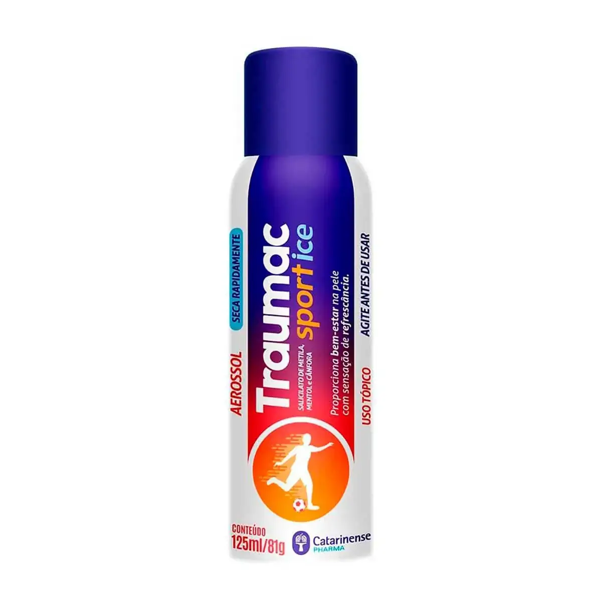 Aerossol Para Massagem Traumac Sport Ice Frasco 125ml Spray