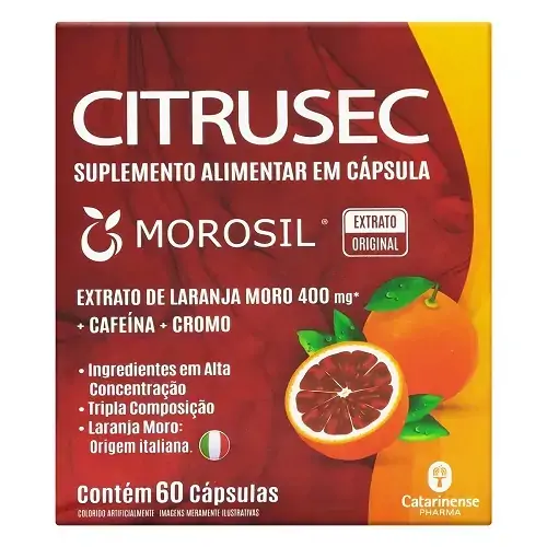 Morosil Citrusec Caixa 60 Cápsulas Gelatinosas