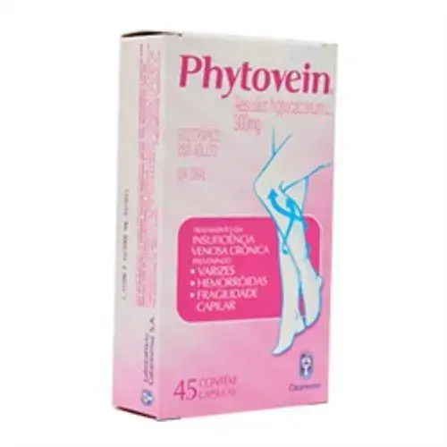 Fitovein 300mg Caixa 45 Cápsulas
