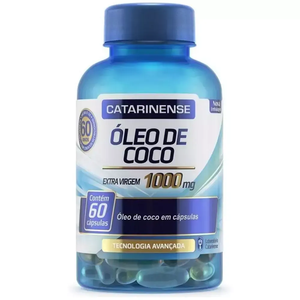 Óleo de Coco Catarinense 60 Cápsulas
