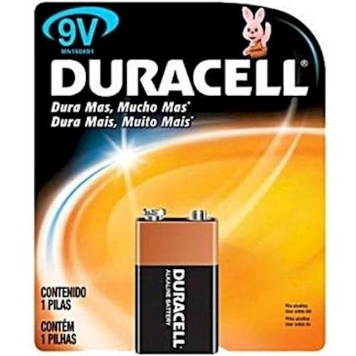 Bateria Alcalina 9v Duracell 1 Unidade