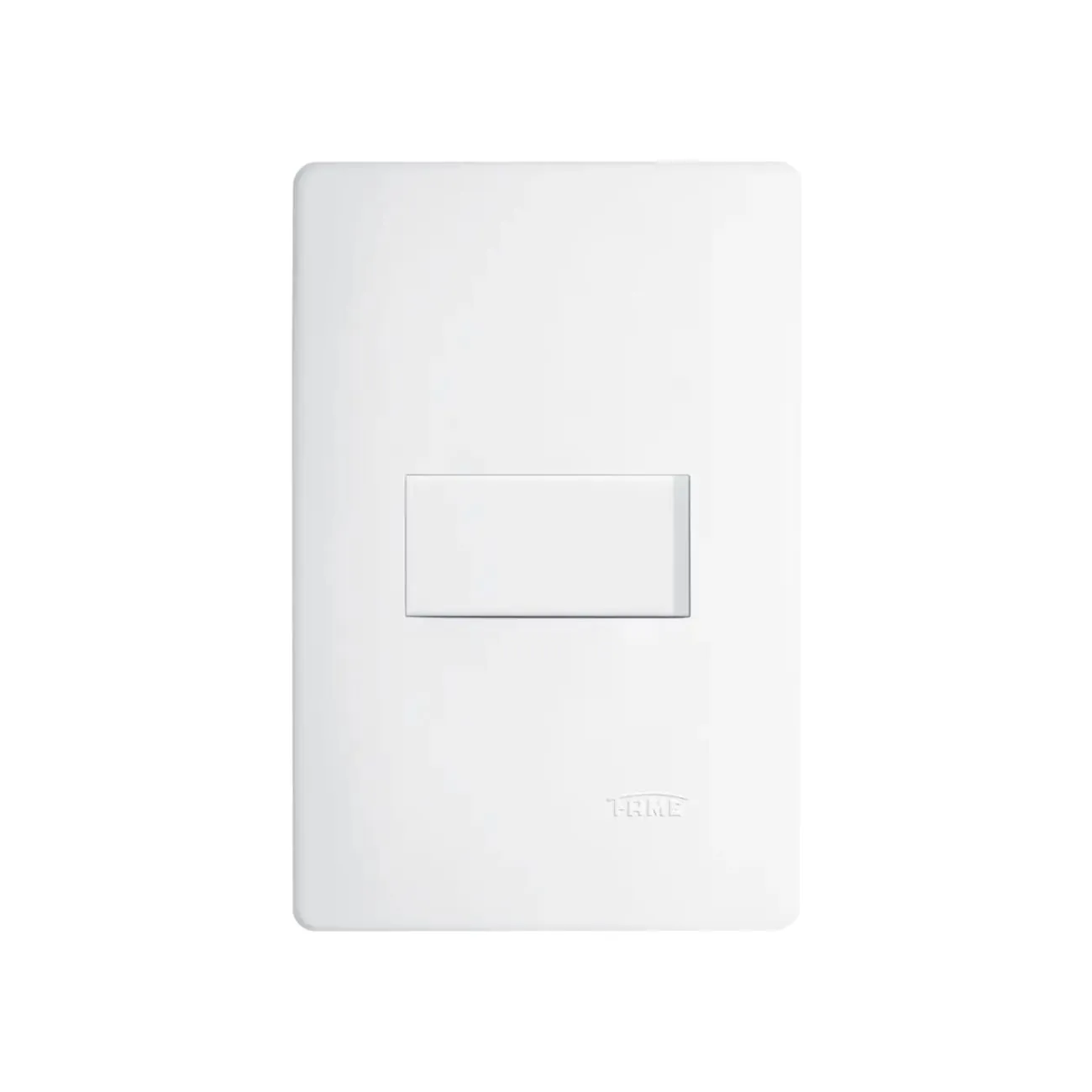 Conjunto 4x2 Interruptor Simples 1 Tecla Fame Habitat