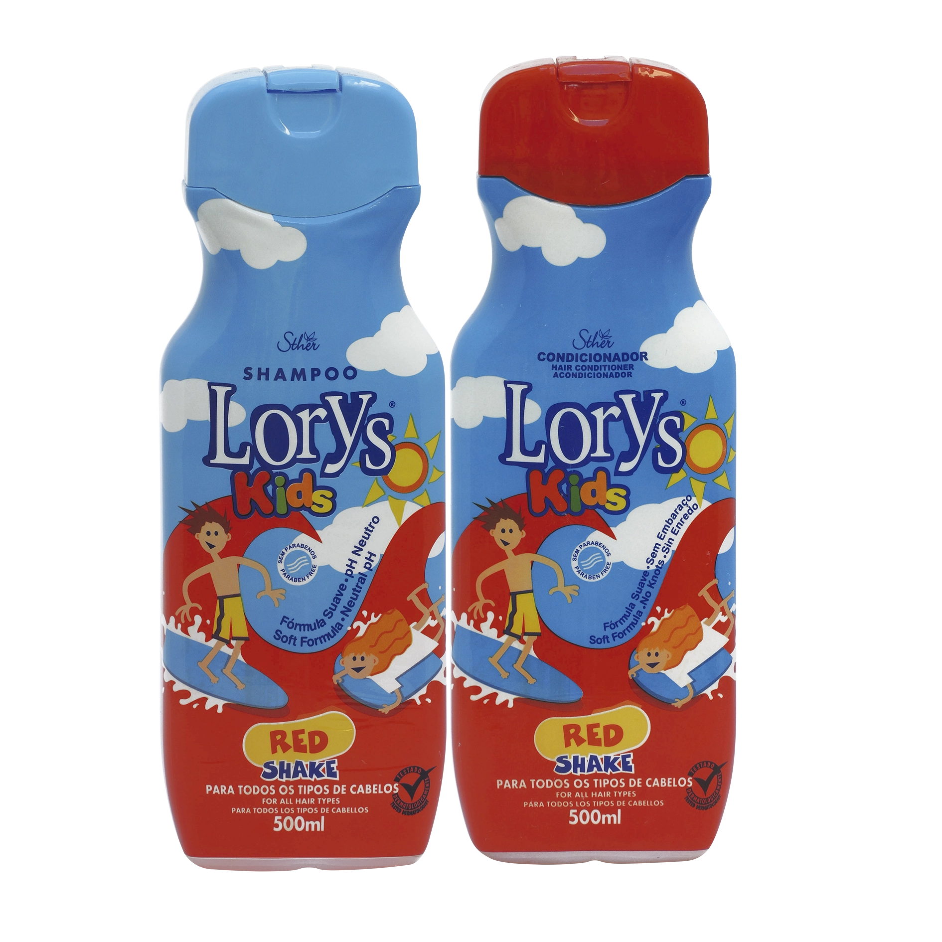 Promocional Lorys Kids Red Shake Sh Cd 500ml