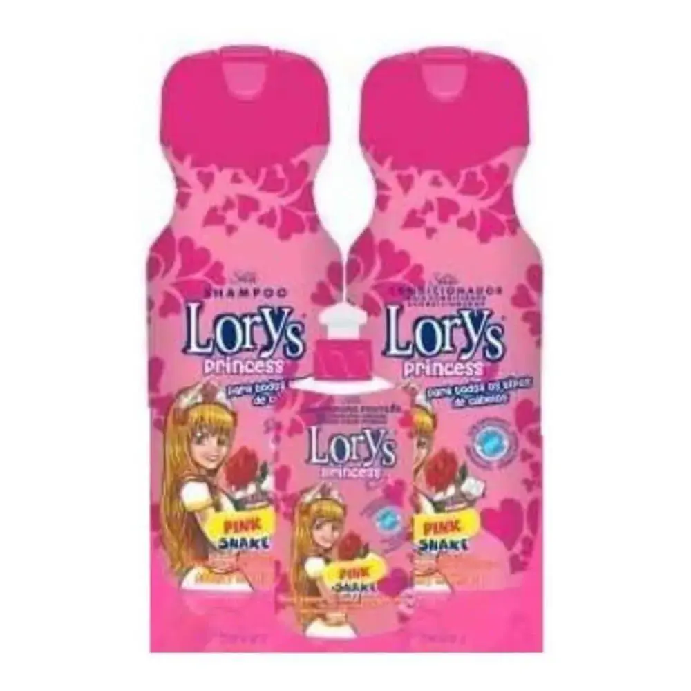 Kit Lorys Princess Sh Cond Cr.pent Pink Cj