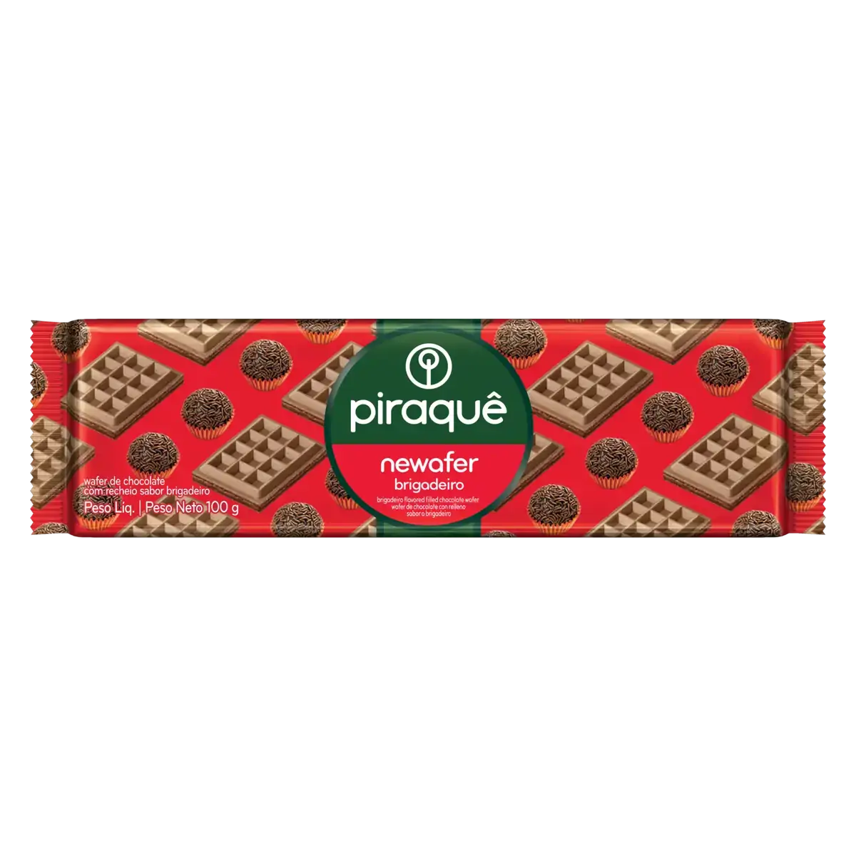 Wafer Brigadeiro Piraque 100g