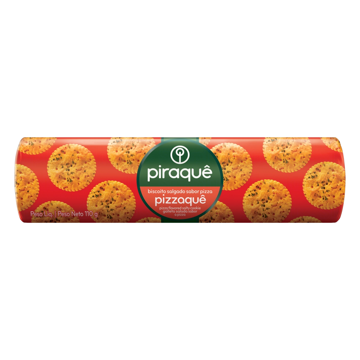 Biscoito Pizzaquê Piraquê Pacote 110g