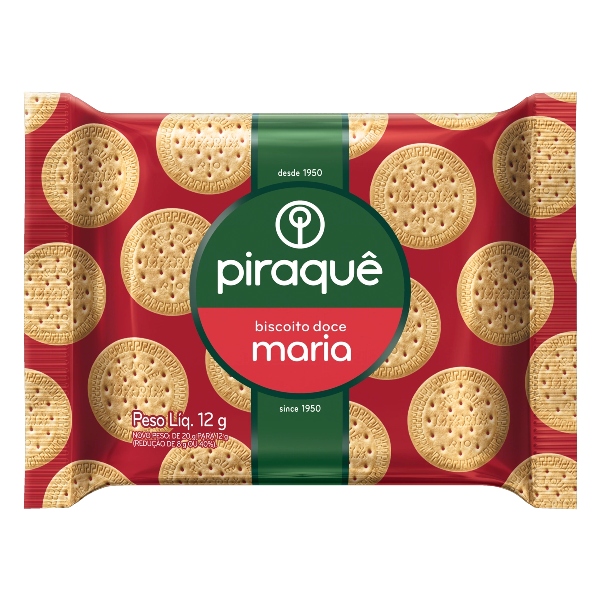 Biscoito Maria Piraquê Pacote 12g