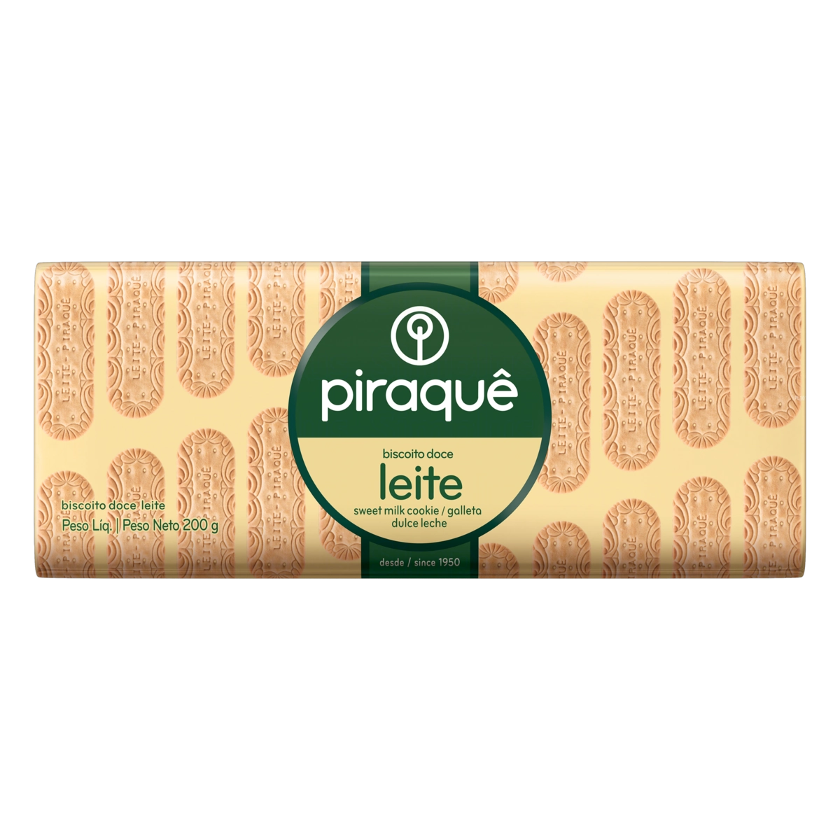 Biscoito Leite Piraquê Pacote 200g