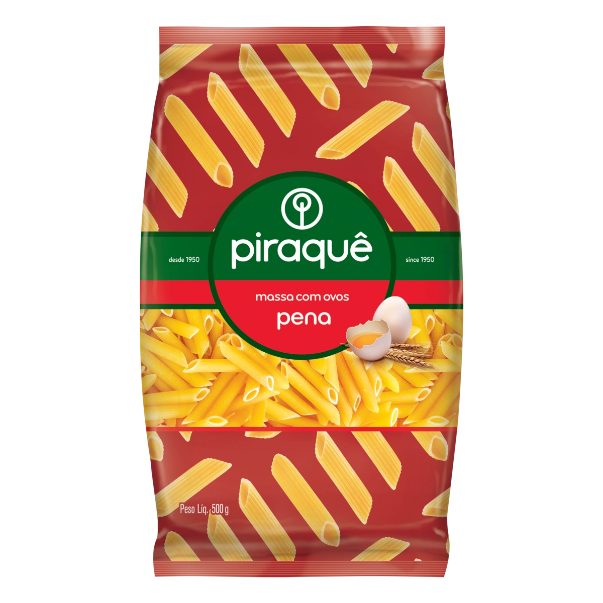 Macarrão Com Ovos Pena Piraquê Pacote 500g