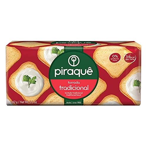 Torrada Tradicional Piraquê Pacote 142g