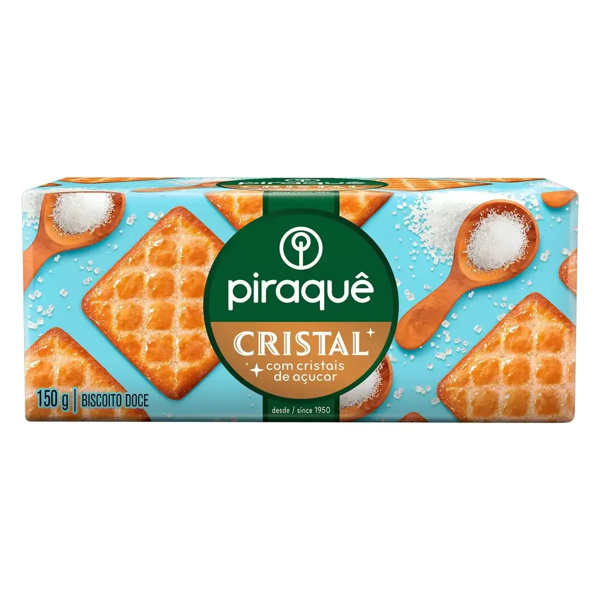Biscoito Cristal Piraquê Pacote 150g