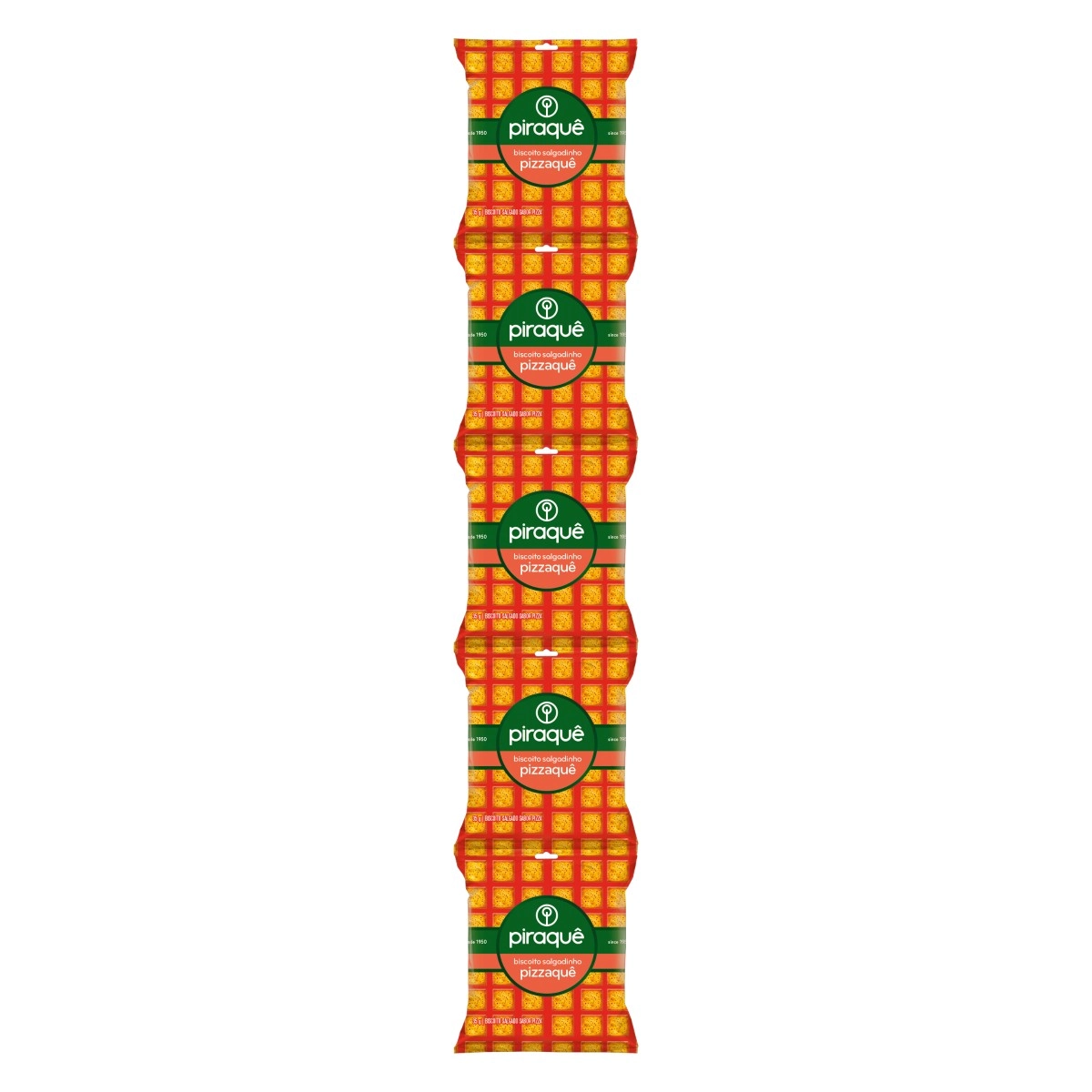 Snack Pizzaquê Piraquê Pacote 35g