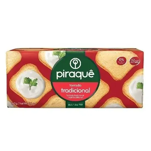 Torrada Piraque 160gr Tradicional