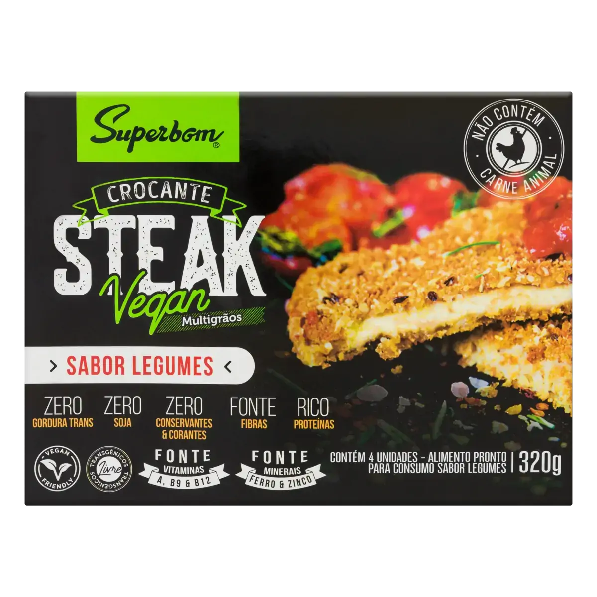 Steak Vegan Superbom Mes 400g