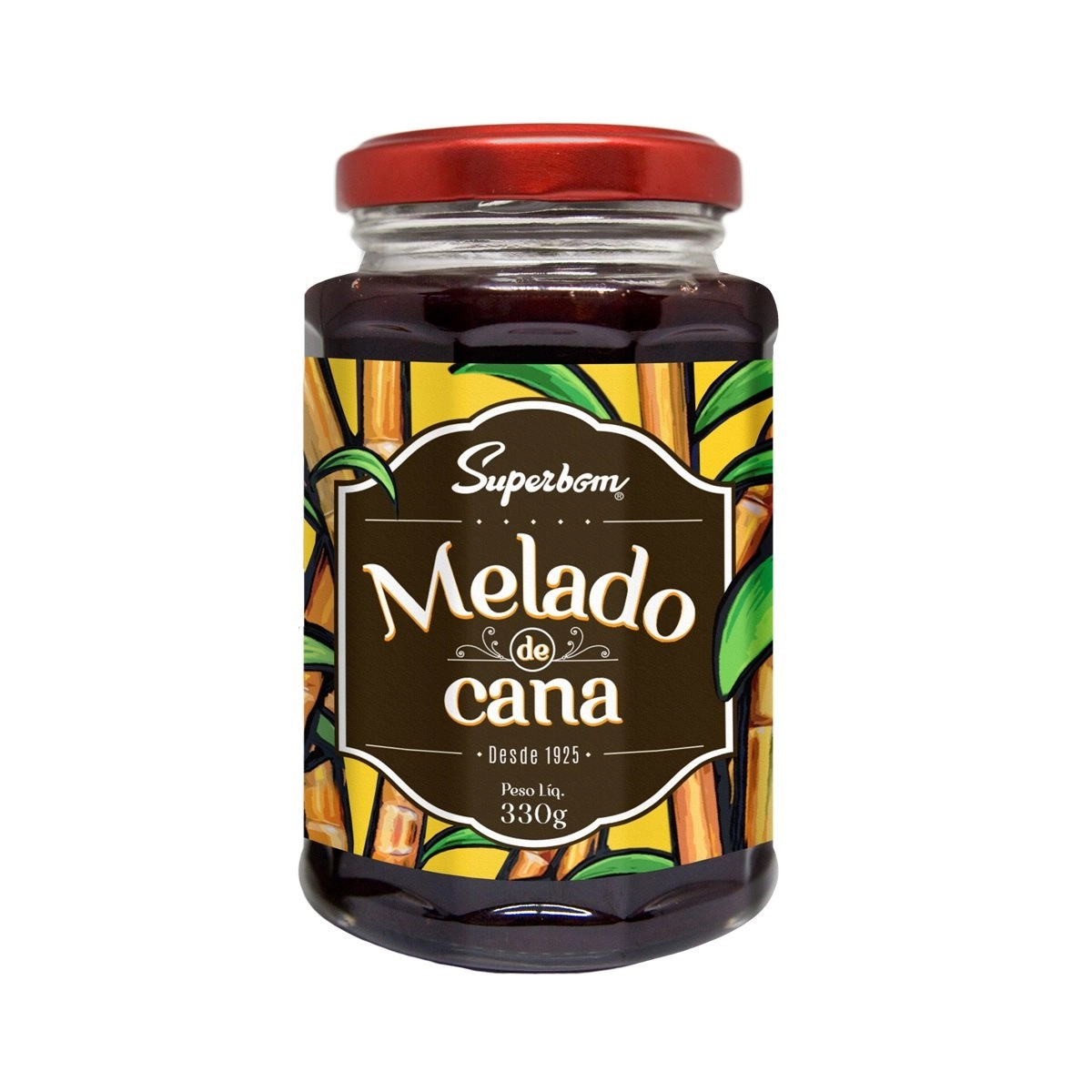 Melado De Cana Superbom Vidro 330g