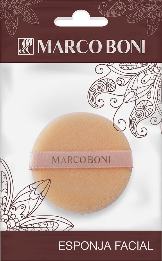 Esponja Facial Macia Para Aplicação De Maquiagem Marco Boni