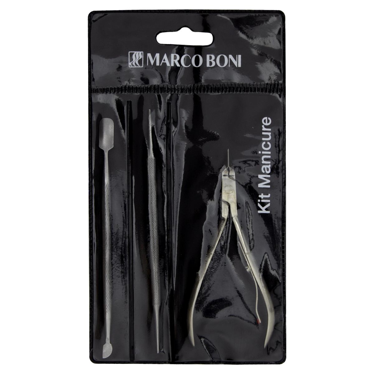 Kit Alicate Palito Empurrador Para Unhas Marco Boni