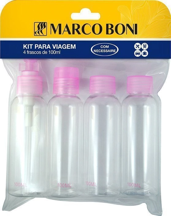 Kit Viagem/banho Marco Boni Banho Viagem 6104 4un