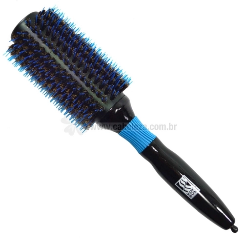 Marco Boni Escova Profissional Black Light Dupla Altura E Cerdas Mistas Azul G 8021