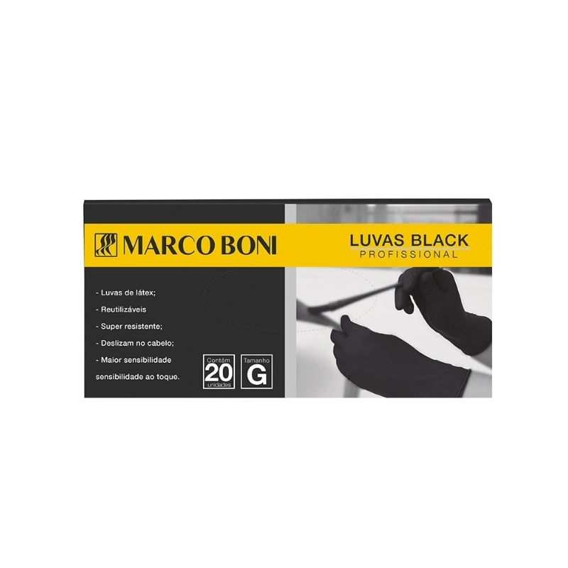 Luva Marco Boni Black G .