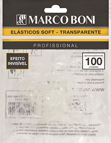 Elastico Marco Boni Cabelo Soft Trans 100 Unid