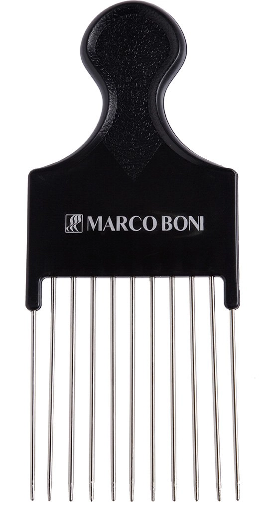 Pente Afro Com Dentes Em Metal