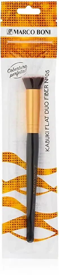 Pincel Kabuki Flat Duo Fiber Prof N 05