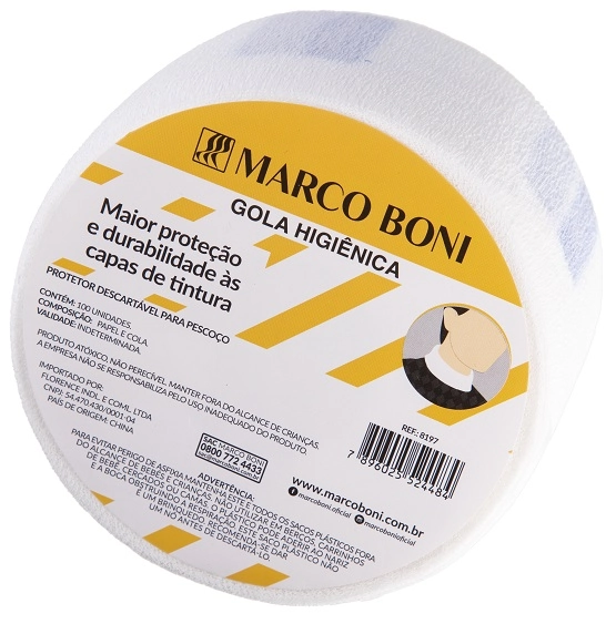 Gola Higienica Marco Boni Gola Descartável Para Pescoço 8197 1un