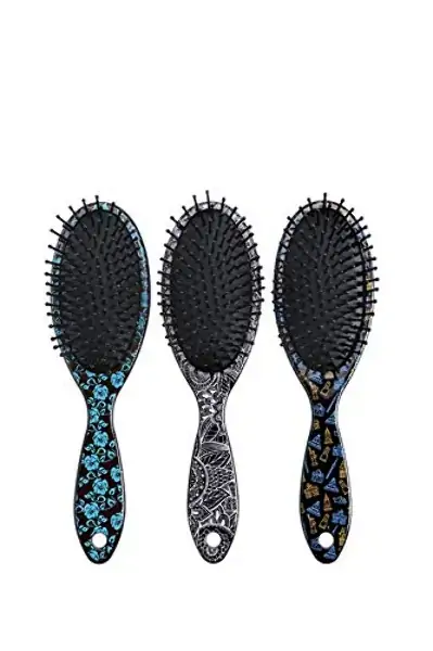 Escova Cabelo Bonitta Estampada Oval Med
