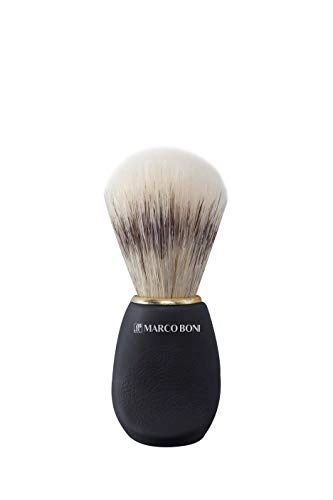 Pincel De Barba Cerdas Naturais Cabo Anatômico Marco Boni