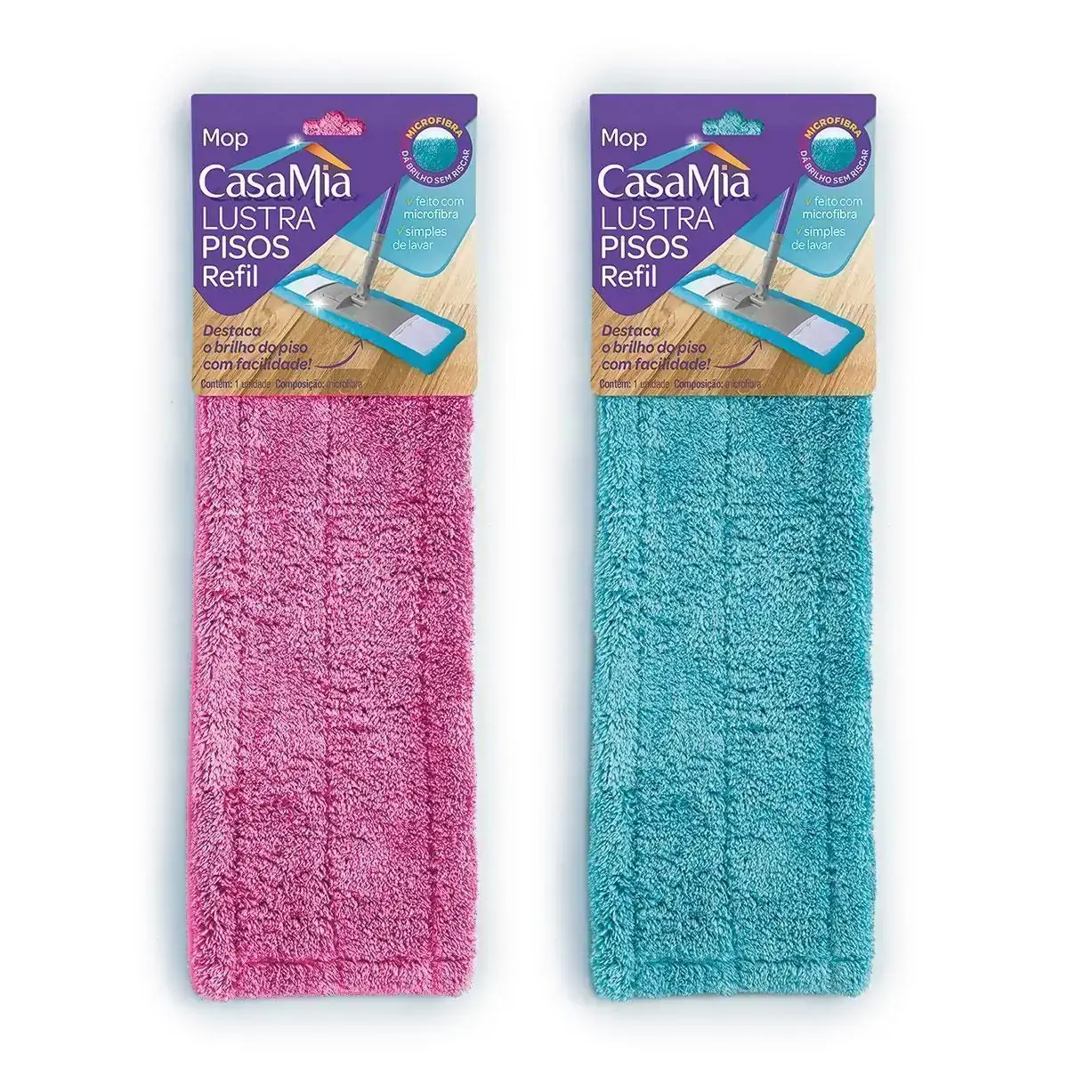 Refil Mop Casamia Lustra Pisos