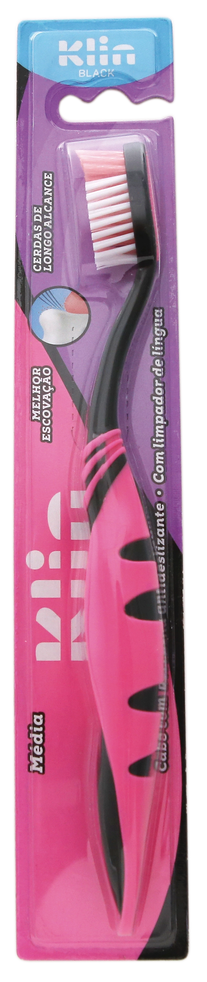 Escova Dental Klin Black Media Ref:9113