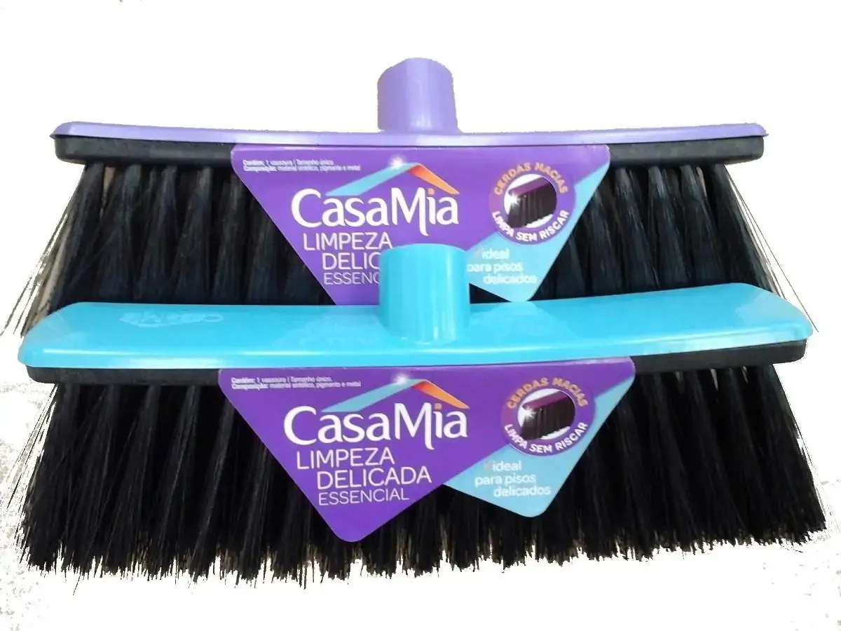 Vassoura Limpeza Delicada Essencial Refil- Casa Mia