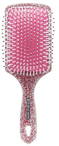 Esc Marcoboni Raquete Nylon Pin Glitter Vermelho