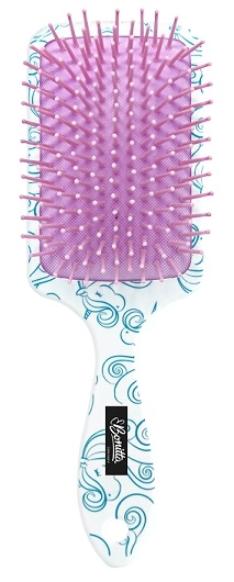 Escova Raquete Top Encantados Branco E Rosa Bonitta 746bt Marcoboni
