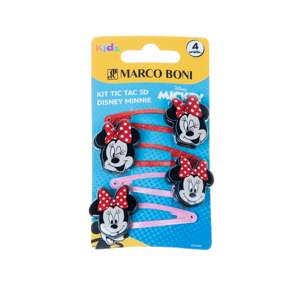 Kit Marco Boni Tic Tac 3d Minnie C/4 8536