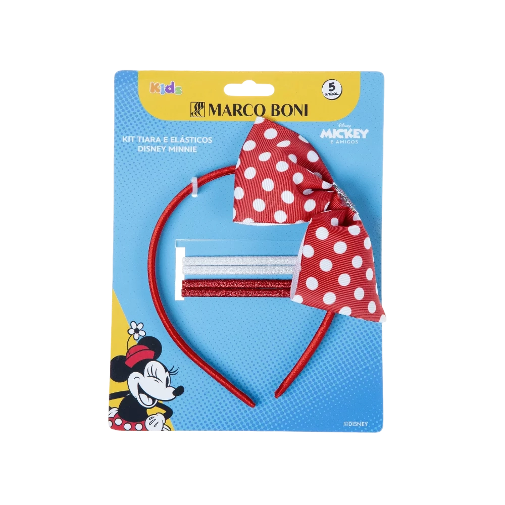 Kit Tiara E Elastico Minnie Ref. 8558 Marco Boni