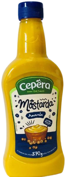 Mostarda Amarela Cepêra Squeeze 370g
