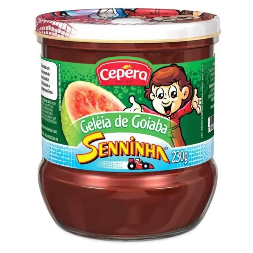Geleia Goiaba Senninha Cepêra Vidro 230g