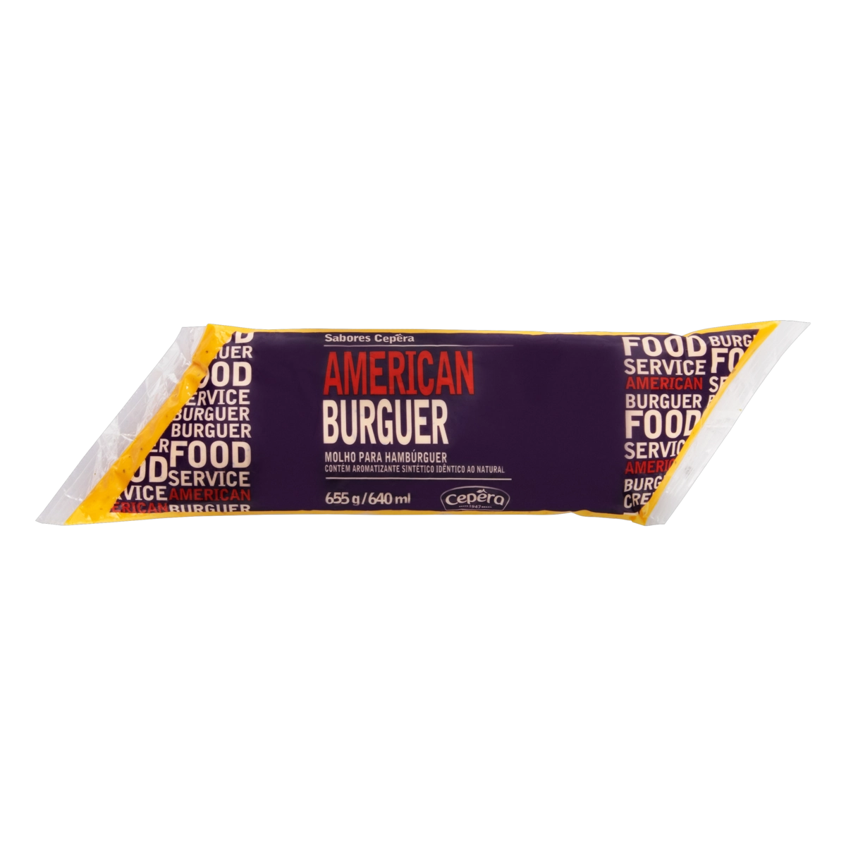 Molho American Burger Sabores Cepêra Bisnaga 655g