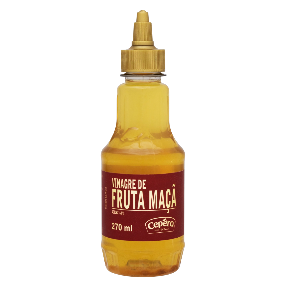 Vinagre De Maçã Sabores Cepêra Squeeze 270ml