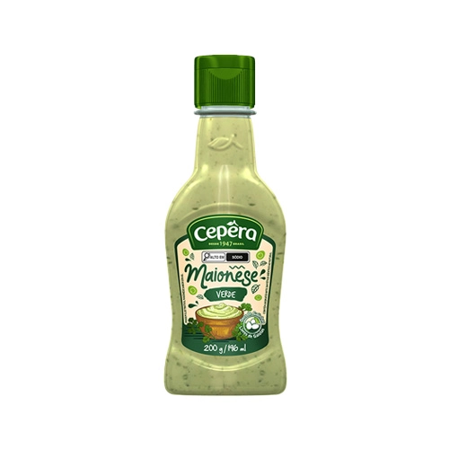 Maionese Verde Ervas Cepêra Squeeze 200g