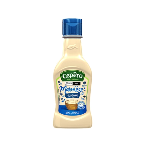 Maionese Tradicional Cepêra Squeeze 200g
