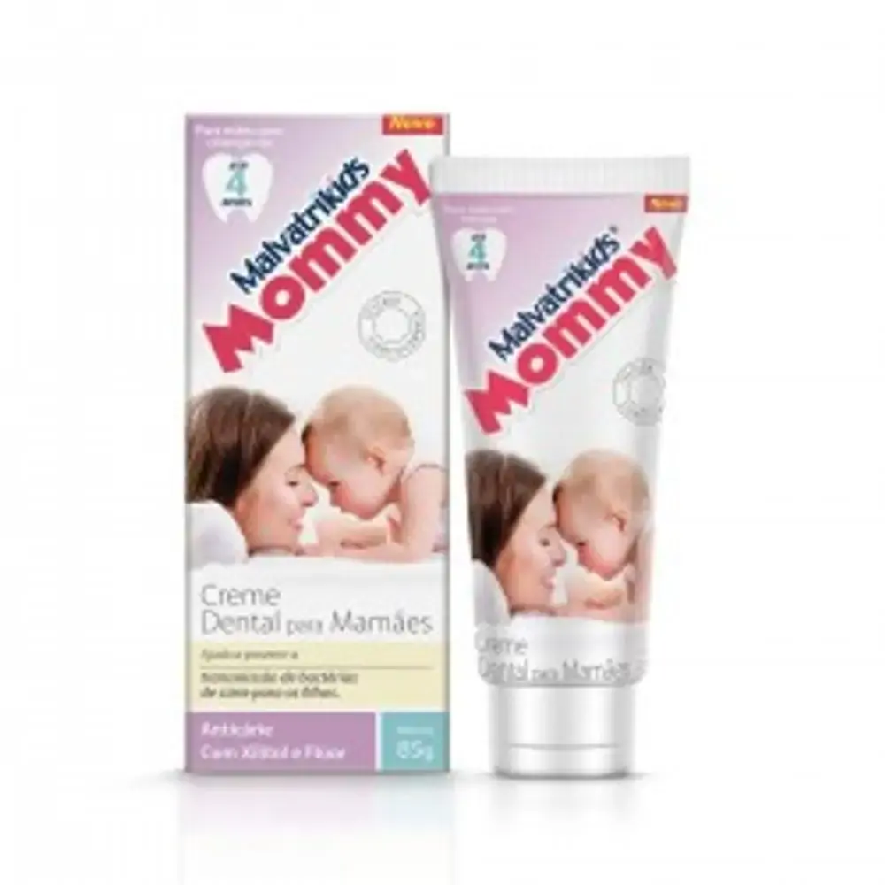 Creme Dental Malvatrikids Mommy Com 85 Gramas