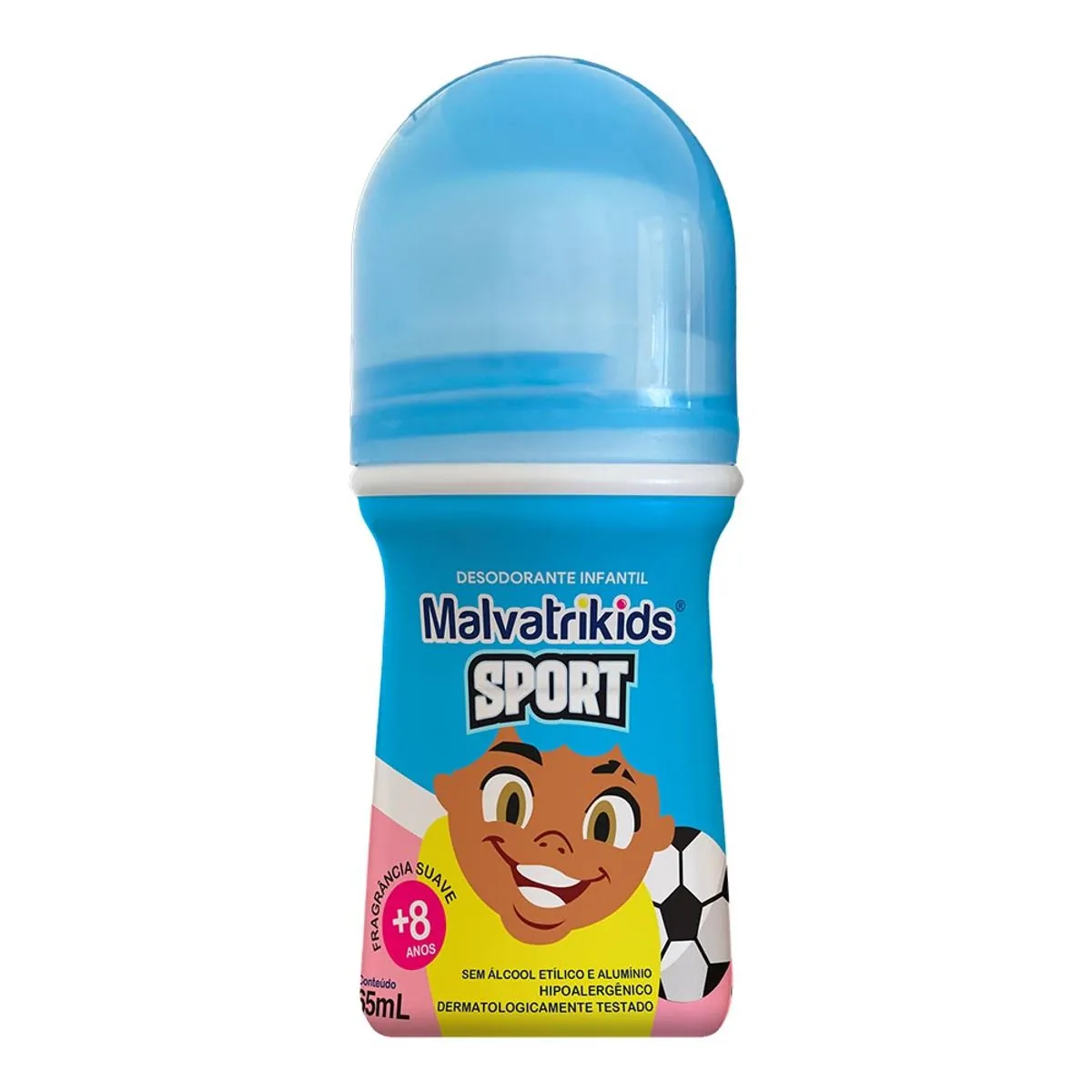 Desodorante Roll On Suave Malvatrikids Sport Frasco 65ml