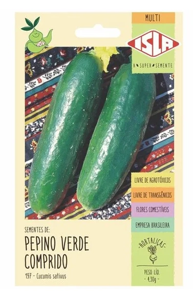 Semente De Pepino Isla Pak